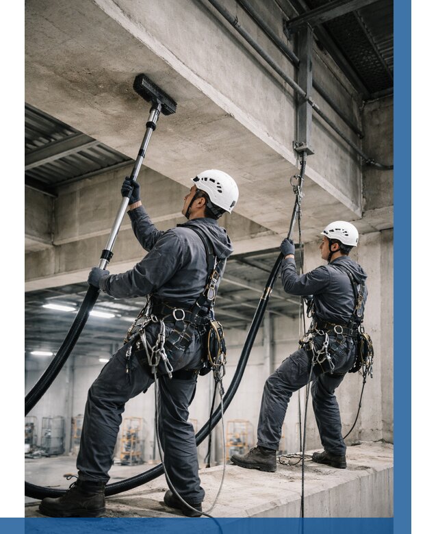 Обеспыливание потолочных конструкций в Жигулёвске от 253 р. |ВЫСОТНИК-Жгл