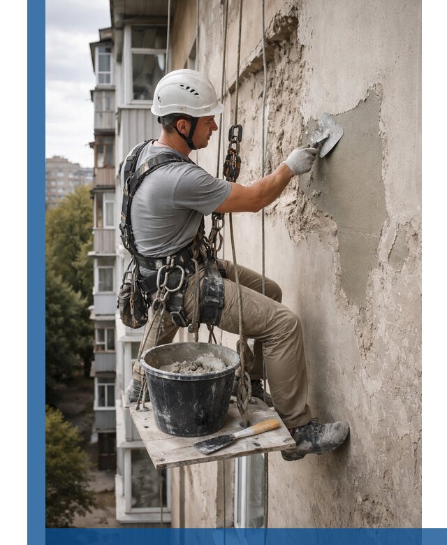 Восстановление фасадной штукатурки в Жигулёвске с гарантией качества