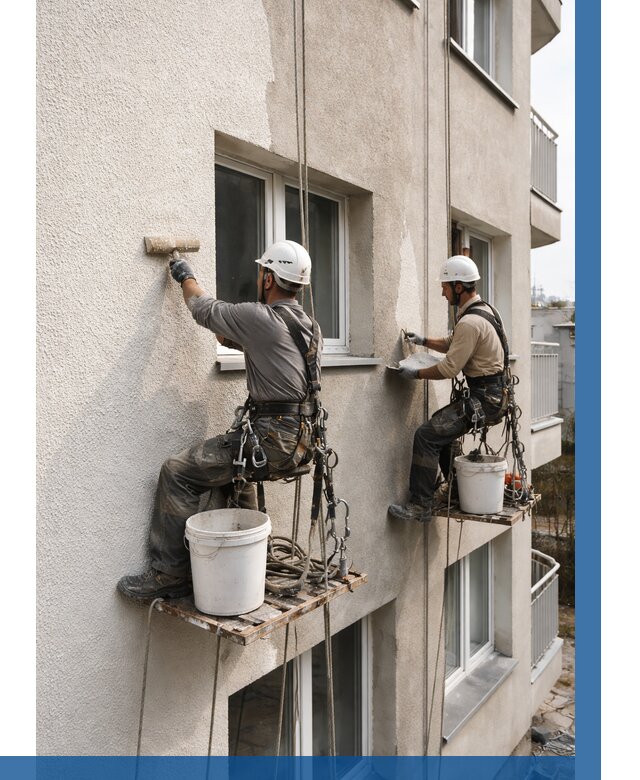 Нанесение короеда на фасад в Жигулёвске от 455 р. | ВЫСОТНИК-Жгл