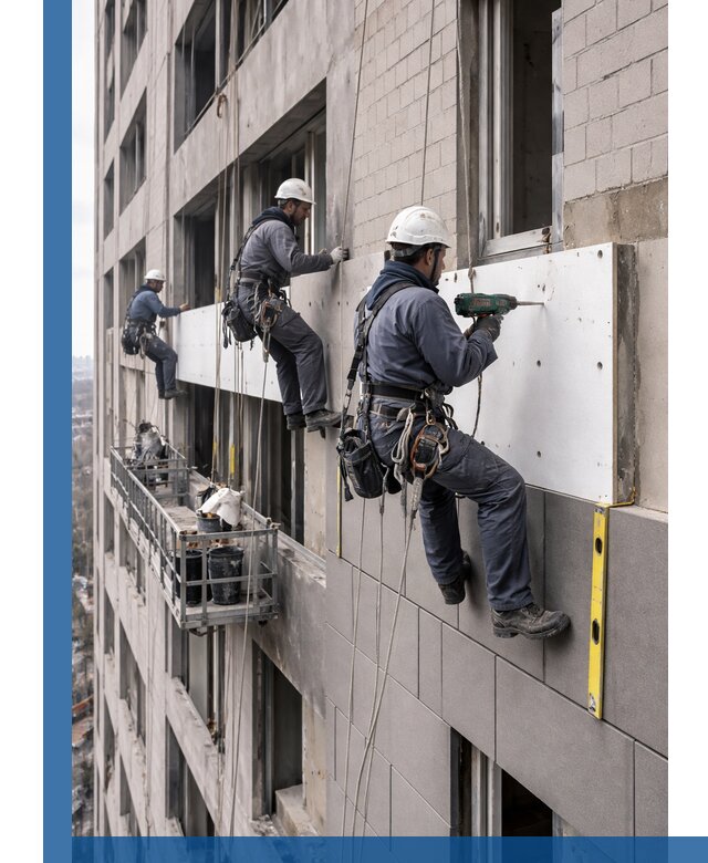 Монтаж фасадных термопанелей высокого качества в Жигулёвске