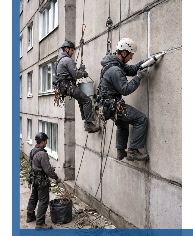 Герметизация межпанельных швов в Жигулёвске с гарантией герметичности