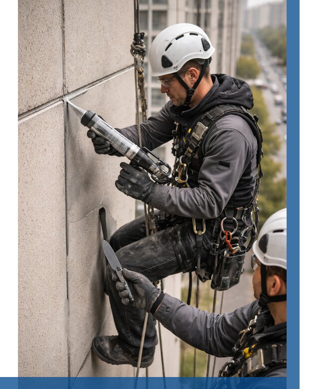 Первичная герметизация швов в Жигулёвске от 607 р. | ВЫСОТНИК-Жгл