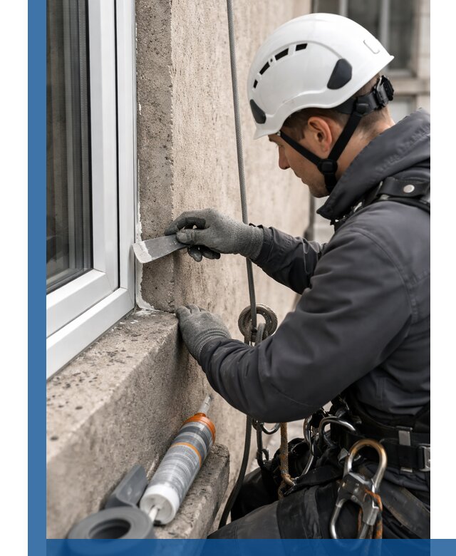 Герметизация монтажных швов окон в Жигулёвске с гарантией качества