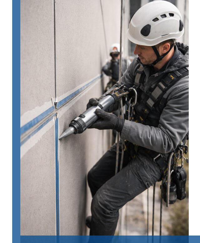 Герметизация стыков фасадных панелей в Жигулёвске качественно и быстро