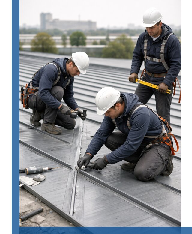 Ремонт фальцевой кровли в Жигулёвске срочно и качественно