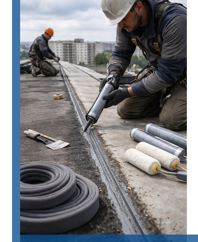 Герметизация швов кровли в Жигулёвске с гарантией герметичности