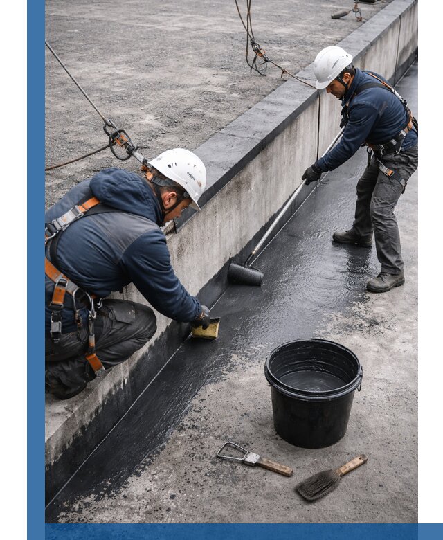 Гидроизоляция кровли жидкой резиной профессионально в Жигулёвске