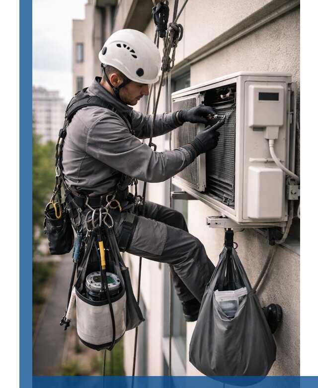 Обслуживание внешнего блока кондиционера в Жигулёвске профессионально