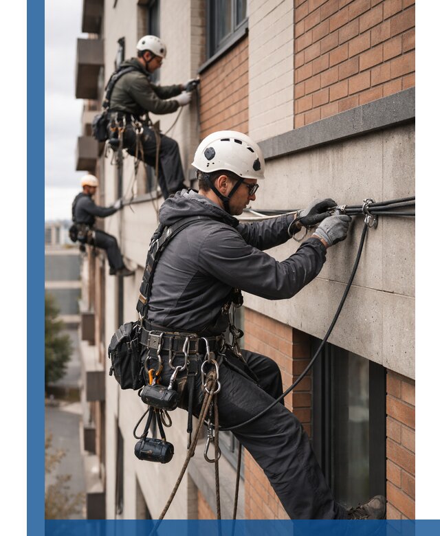 Крепление кабеля на фасаде монтаж и крепеж в Жигулёвске