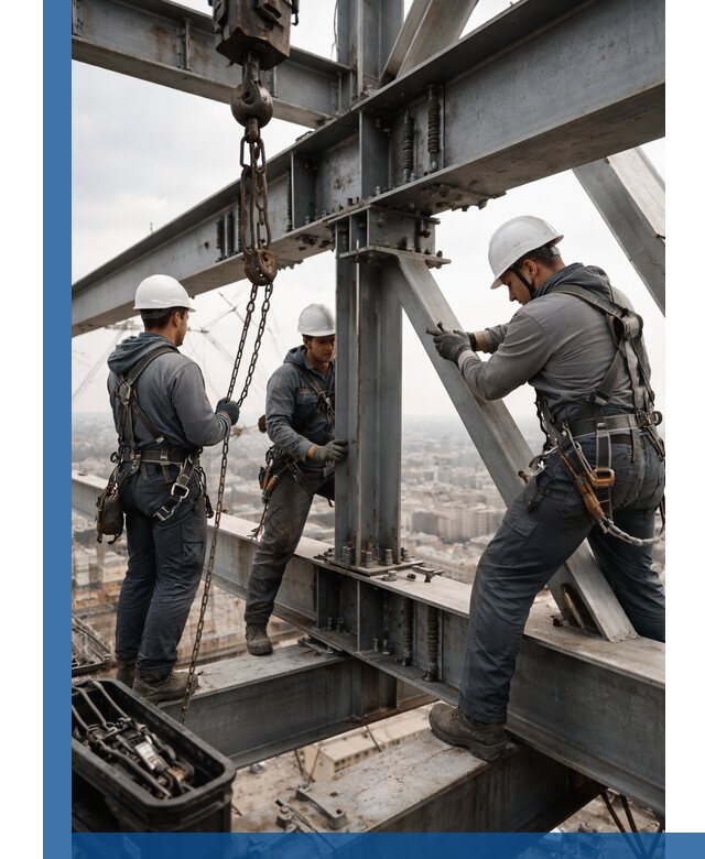 Профессиональный монтаж металлоконструкций на высоте в Жигулёвске