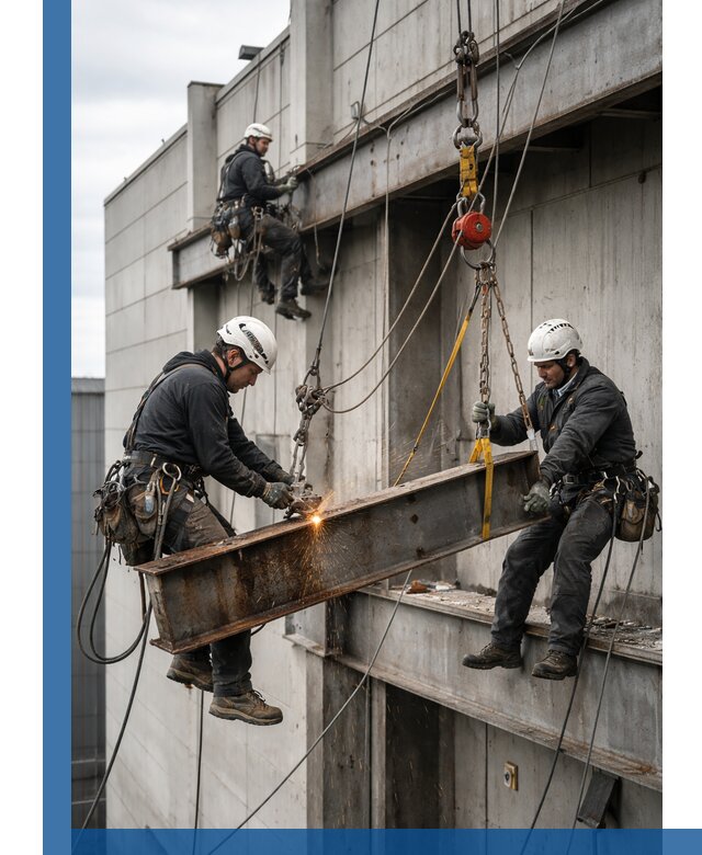 Демонтаж металлоконструкций на высоте в Жигулёвске под ключ