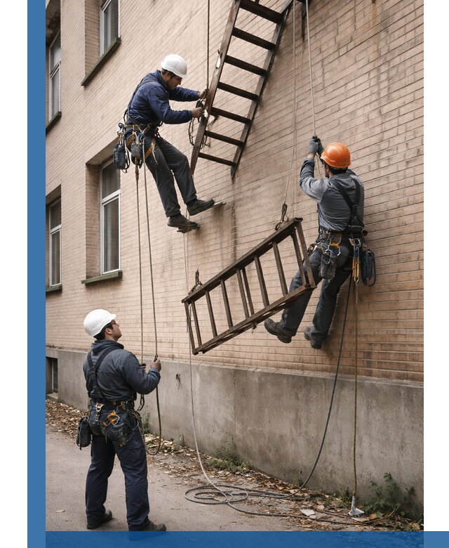 Демонтаж пожарной лестницы в Жигулёвске быстро и безопасно