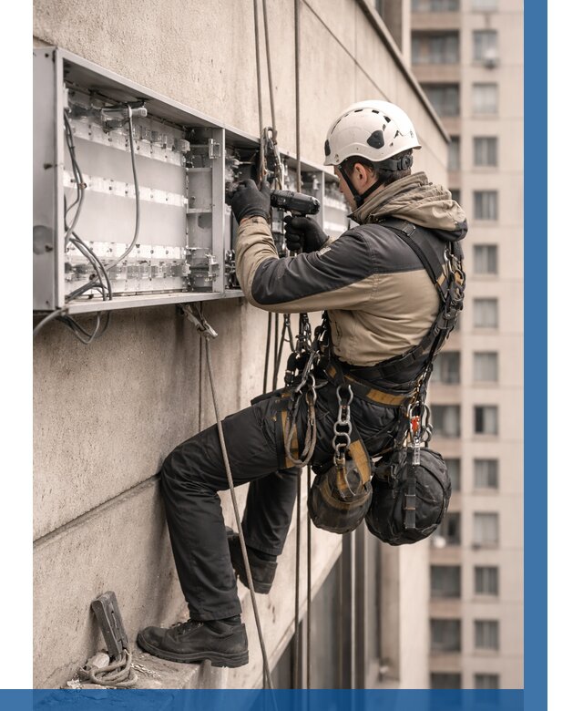 Ремонт вывески на высоте в Жигулёвске от 4554 р. | ВЫСОТНИК-Жгл