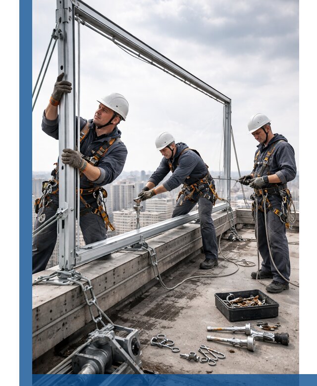 Монтаж крышных рекламных конструкций под ключ в Жигулёвске