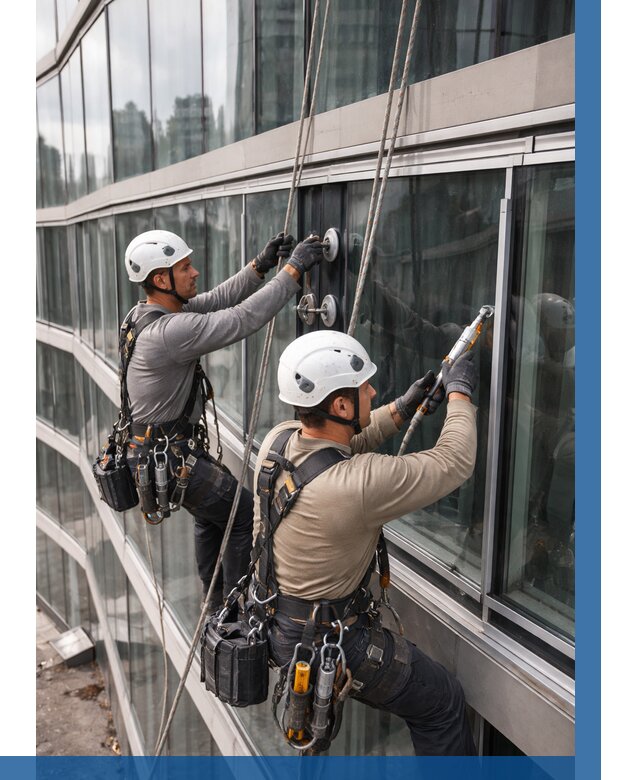 Радиусное остекление фасада в Жигулёвске от 12143 р. | ВЫСОТНИК-Жгл