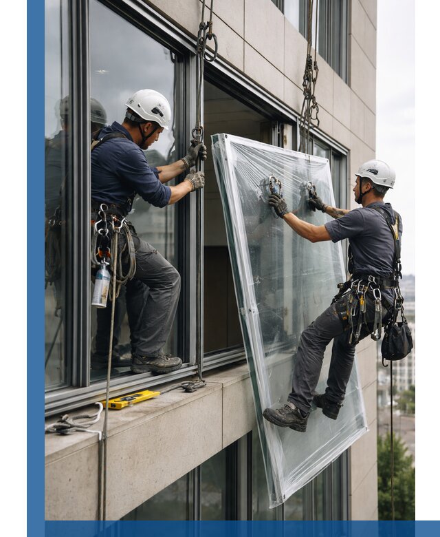 Профессиональная замена стекла в витраже в Жигулёвске с гарантией