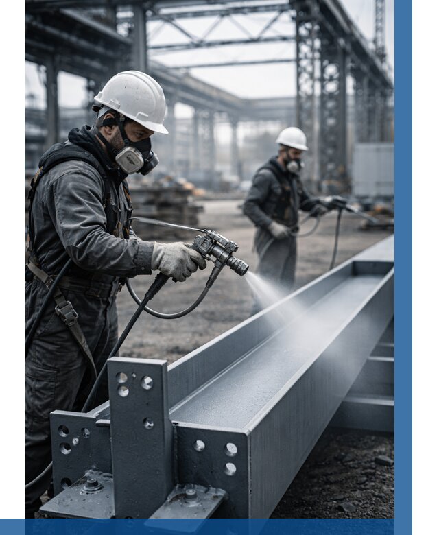 Антикорроз. обработка металлоконстр. в Жигулёвске от 455 р. | ВЫСОТНИК-Жгл