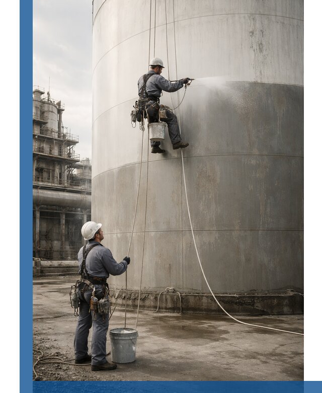 Покраска стальных резервуаров и емкостей в Жигулёвске профессионально