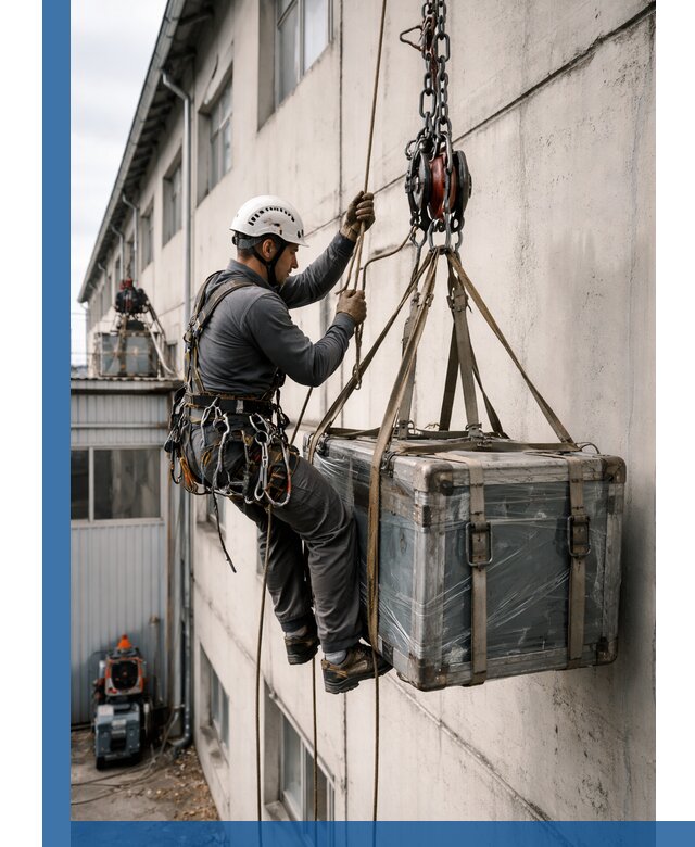 Подъем грузов на высоту в Жигулёвске для промышленных объектов