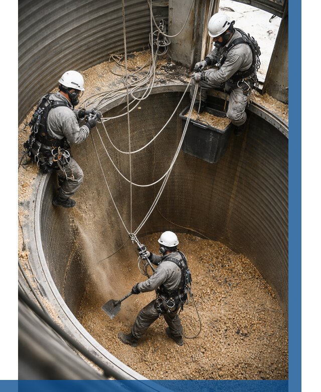 Чистка зерновых бункеров в Жигулёвске от 12143 р. | ВЫСОТНИК-Жгл