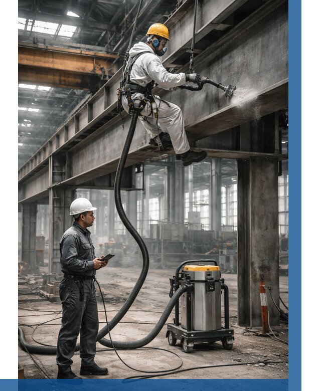 Обеспыливание конструкций в цехе в Жигулёвске от 4250 р. | ВЫСОТНИК-Жгл