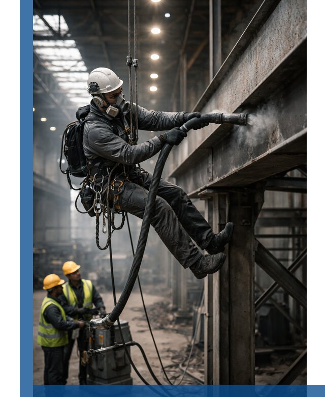 Обеспыливание конструкций в цехах промышленного производства в Жигулёвске