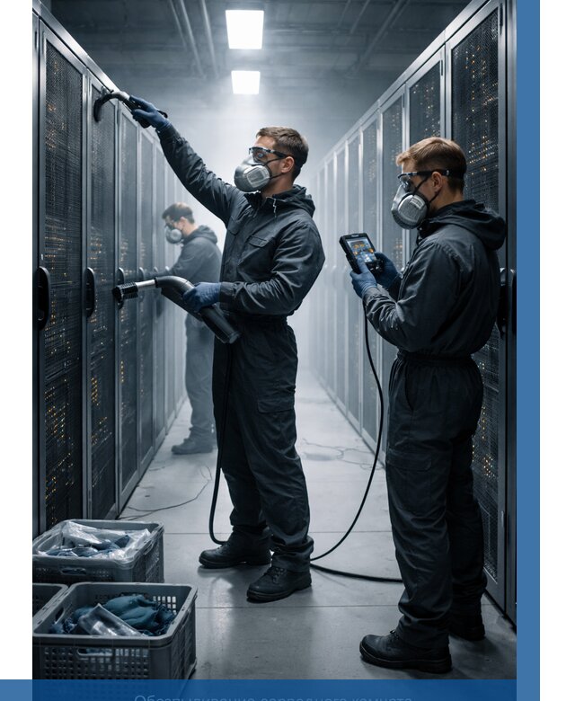 Обеспыливание серверной комнаты в Жигулёвске от 4554 р. | ВЫСОТНИК-Жгл