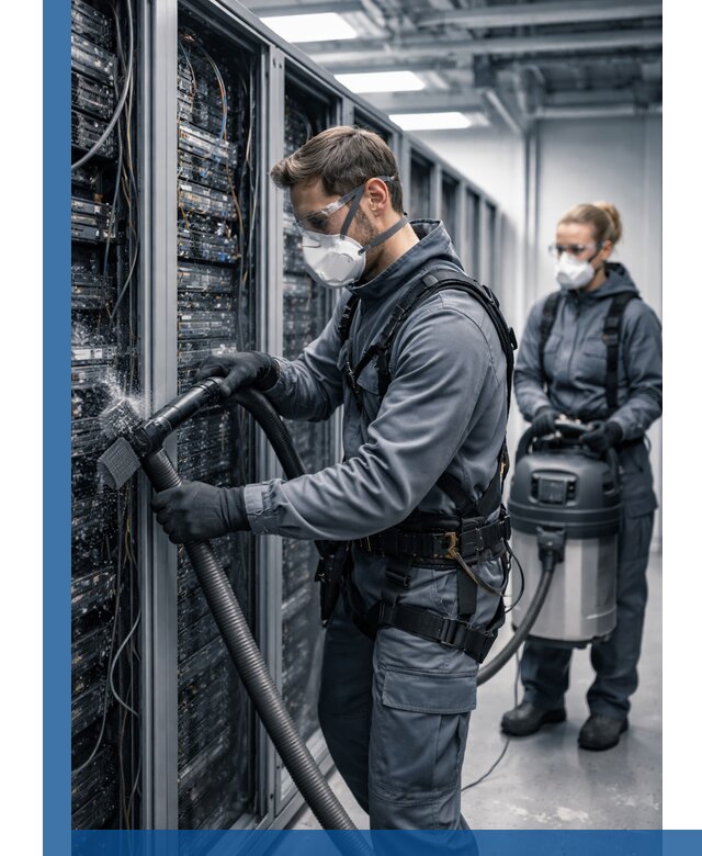 Обеспыливание серверной комнаты в Жигулёвске, профессиональная очистка