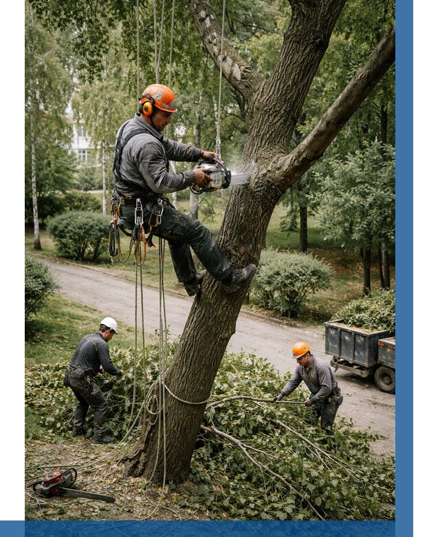 Кронирование деревьев в Жигулёвске от 6577 р. | ВЫСОТНИК-Жгл