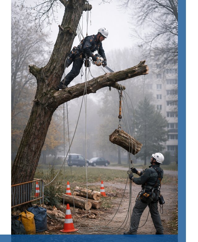 Удаление аварийных деревьев в Жигулёвске от 15179 р. | ВЫСОТНИК-Жгл
