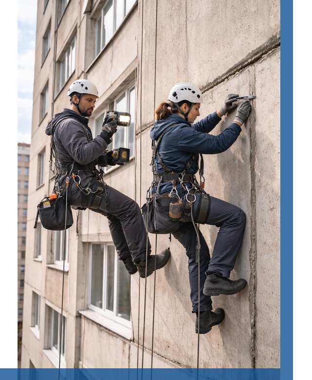 Обследование межпанельных швов в Жигулёвске от 1821 р. | ВЫСОТНИК-Жгл