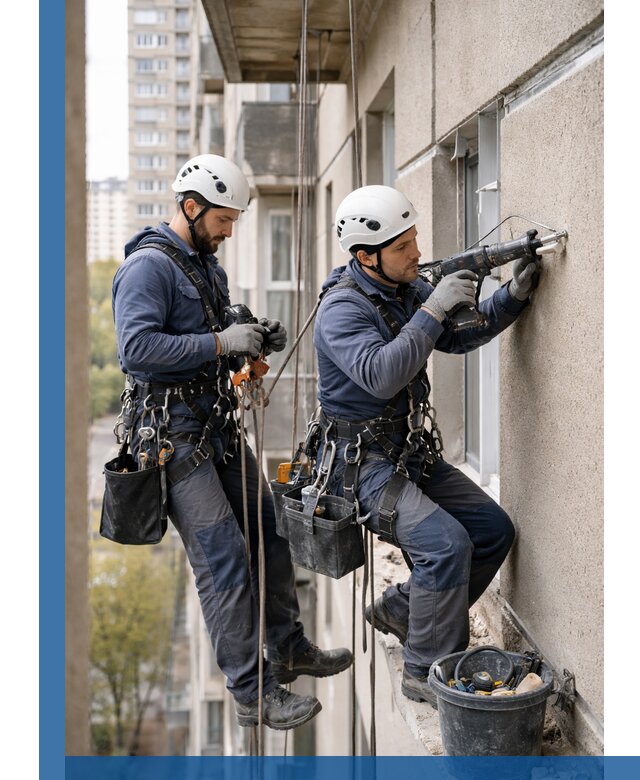 Промышленные альпинисты высотные работы и монтаж в Жигулёвске